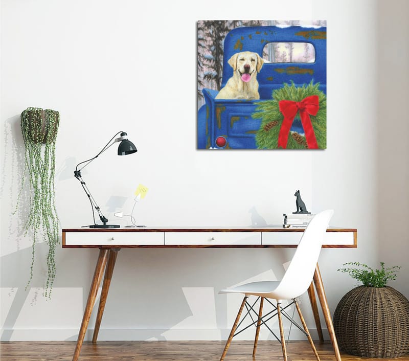 Dekorativ Canvastavla 45x45 cm - Flerfärgad - Inredning - Tavlor & konst - Canvastavlor