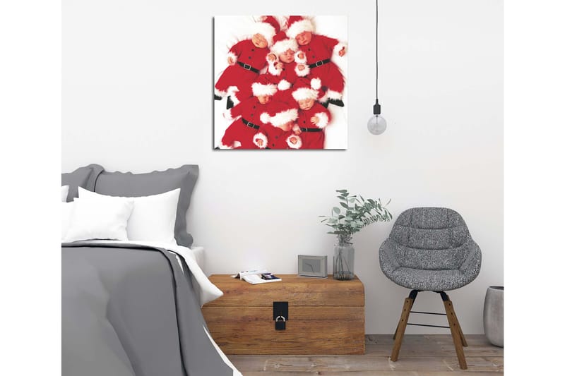Dekorativ Canvastavla 45x45 cm - Flerfärgad - Inredning - Tavlor & konst - Canvastavlor