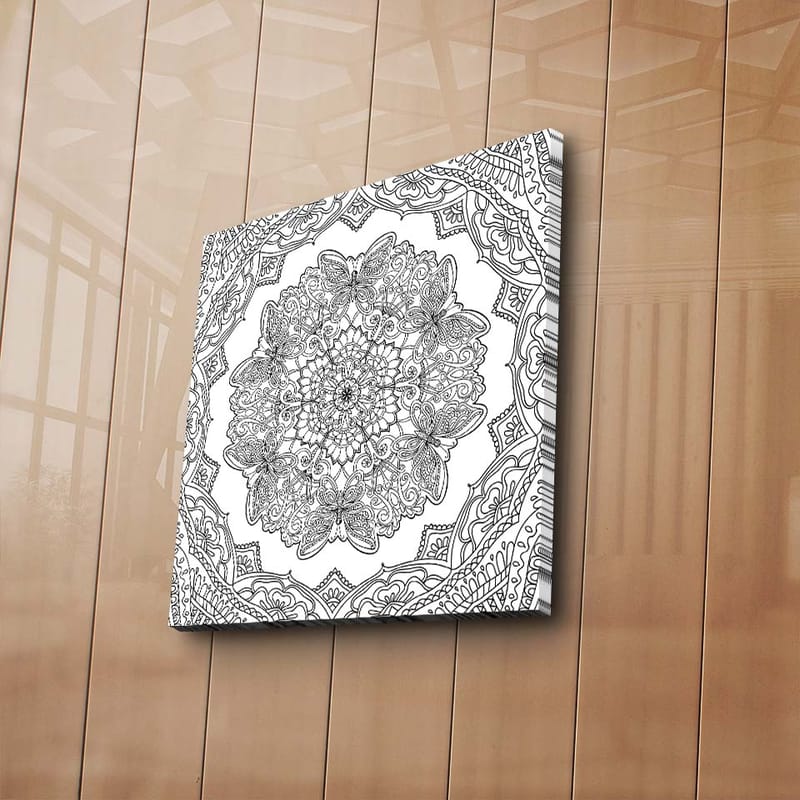 Dekorativ Canvastavla 45x45 cm - Flerfärgad - Inredning - Tavlor & konst - Canvastavlor