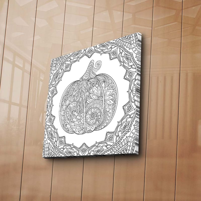 Dekorativ Canvastavla 45x45 cm - Flerfärgad - Inredning - Tavlor & konst - Canvastavlor