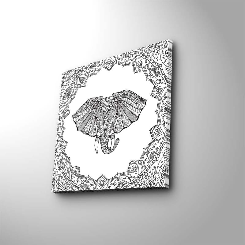 Dekorativ Canvastavla 45x45 cm, Flerfärgad