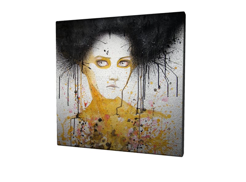 Dekorativ Canvastavla 45x45 cm - Flerfärgad - Inredning - Tavlor & konst - Canvastavlor