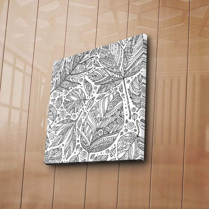 Dekorativ Canvastavla 45x45 cm - Flerfärgad - Inredning - Tavlor & konst - Canvastavlor