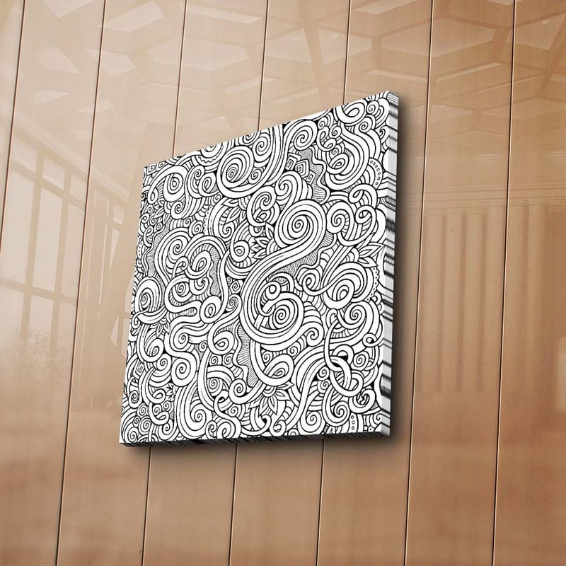 Dekorativ Canvastavla 45x45 cm - Flerfärgad - Inredning - Tavlor & konst - Canvastavlor