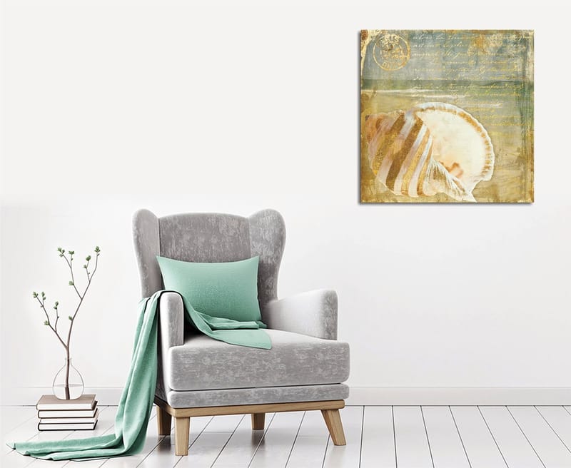 Dekorativ Canvastavla 45x45 cm - Flerfärgad - Inredning - Tavlor & konst - Canvastavlor