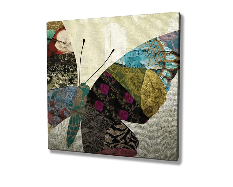 Dekorativ Canvastavla 45x45 cm - Flerfärgad - Inredning - Tavlor & konst - Canvastavlor