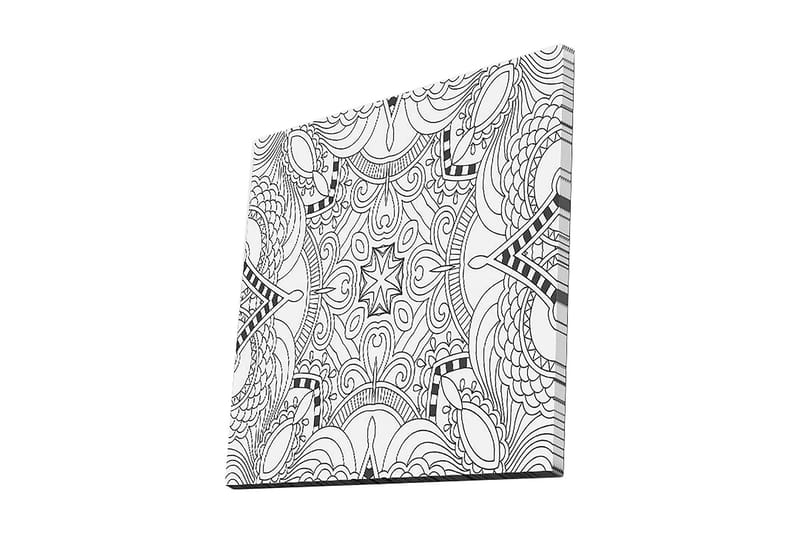 Dekorativ Canvastavla 45x45 cm - Flerfärgad - Inredning - Tavlor & konst - Canvastavlor