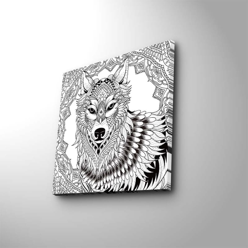 Dekorativ Canvastavla 45x45 cm - Flerfärgad - Inredning - Tavlor & konst - Canvastavlor