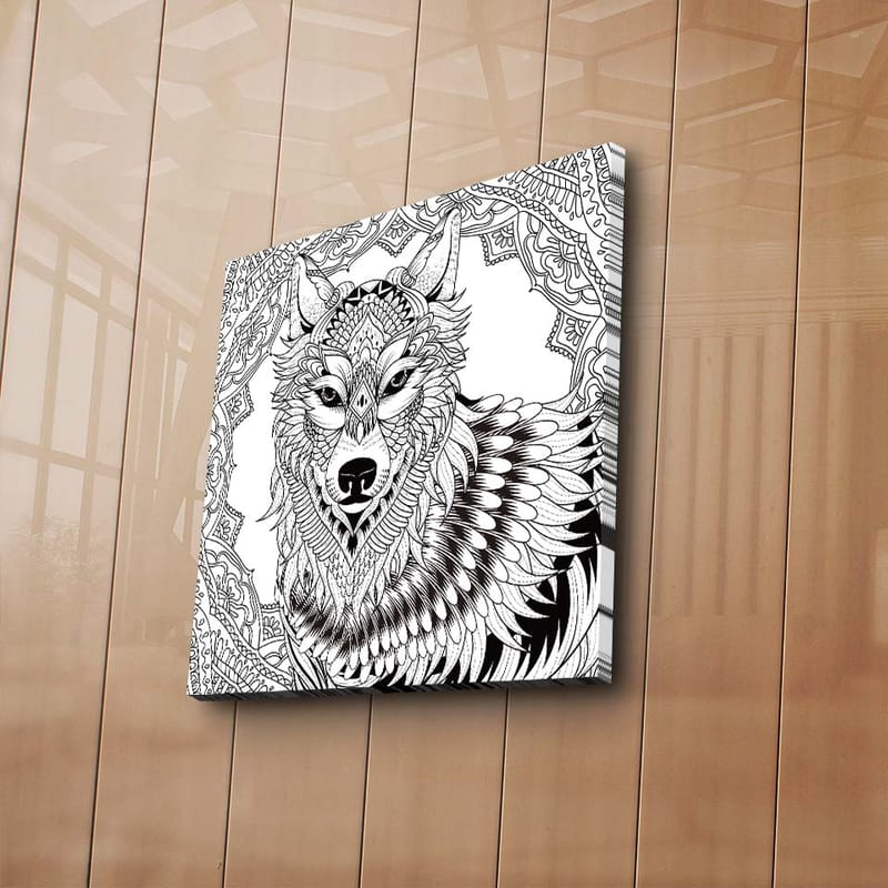 Dekorativ Canvastavla 45x45 cm - Flerfärgad - Inredning - Tavlor & konst - Canvastavlor