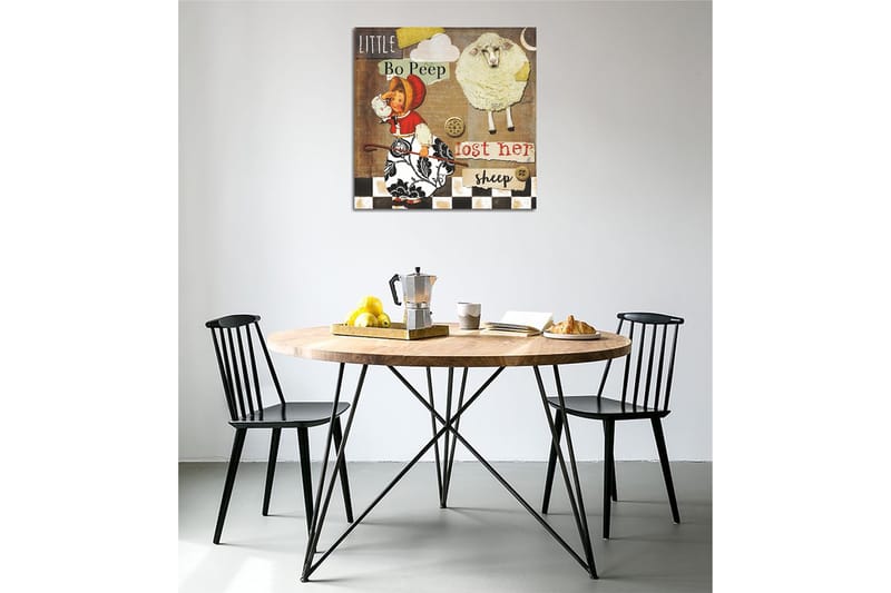 Dekorativ Canvastavla 45x45 cm - Flerfärgad - Inredning - Tavlor & konst - Canvastavlor