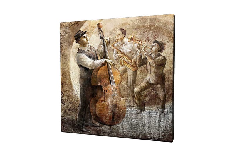 Dekorativ Canvastavla 45x45 cm - Flerfärgad - Inredning - Tavlor & konst - Canvastavlor