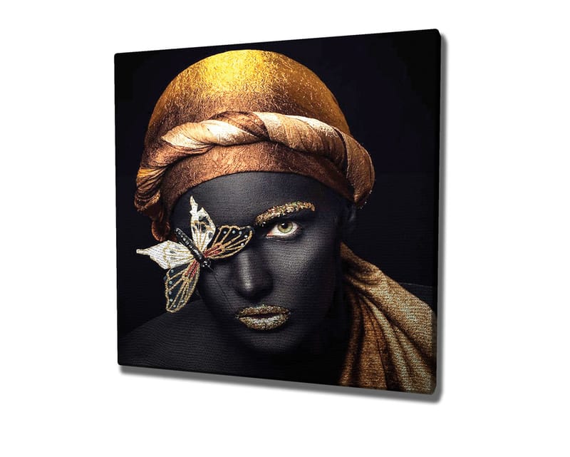 Dekorativ Canvastavla 45x45 cm - Flerfärgad - Inredning - Tavlor & konst - Canvastavlor