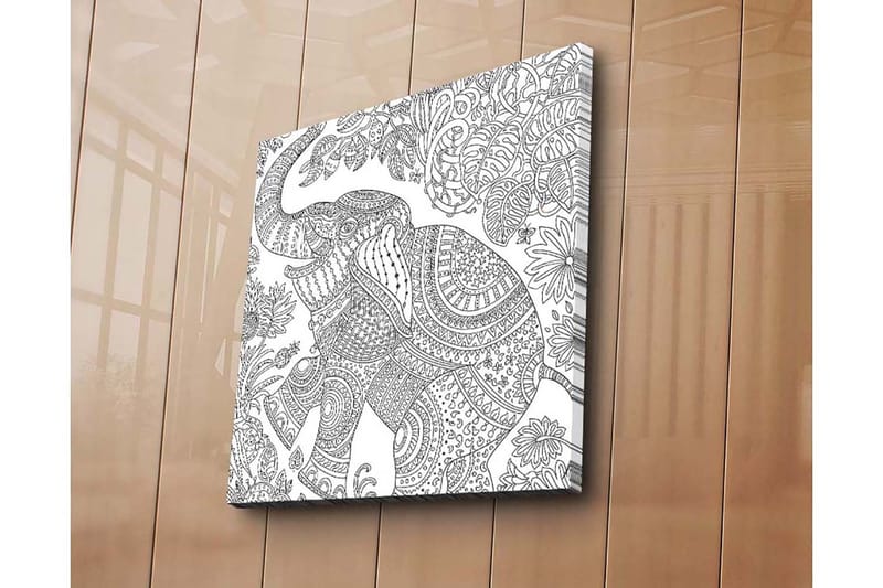 Dekorativ Canvastavla 45x45 cm - Flerfärgad - Inredning - Tavlor & konst - Canvastavlor