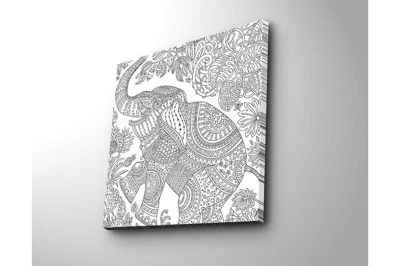 Dekorativ Canvastavla 45x45 cm - Flerfärgad - Inredning - Tavlor & konst - Canvastavlor