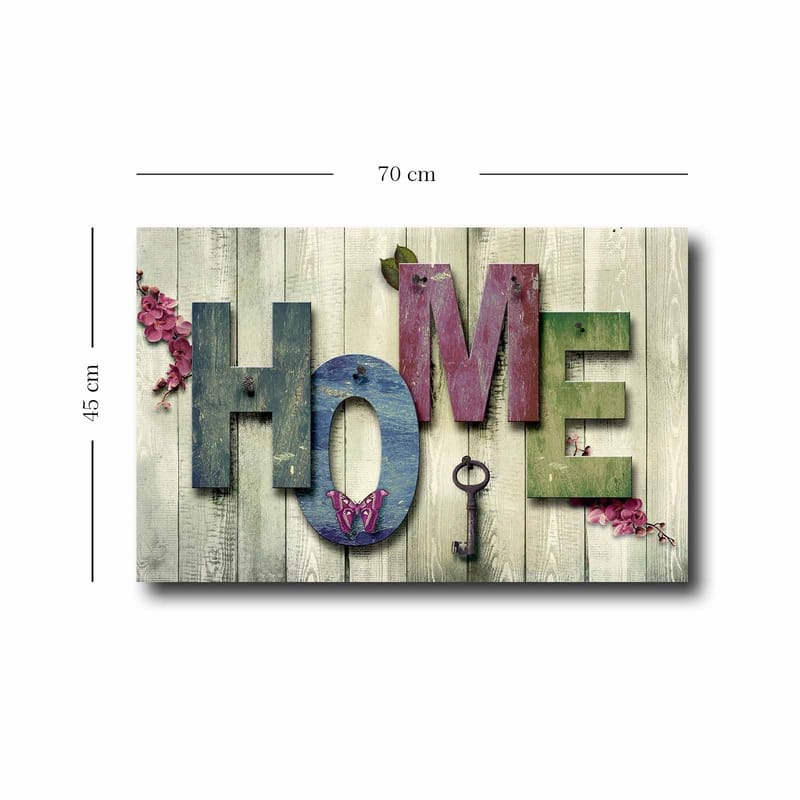 Dekorativ Canvastavla 45x70 cm - Flerfärgad - Inredning - Tavlor & konst - Canvastavlor