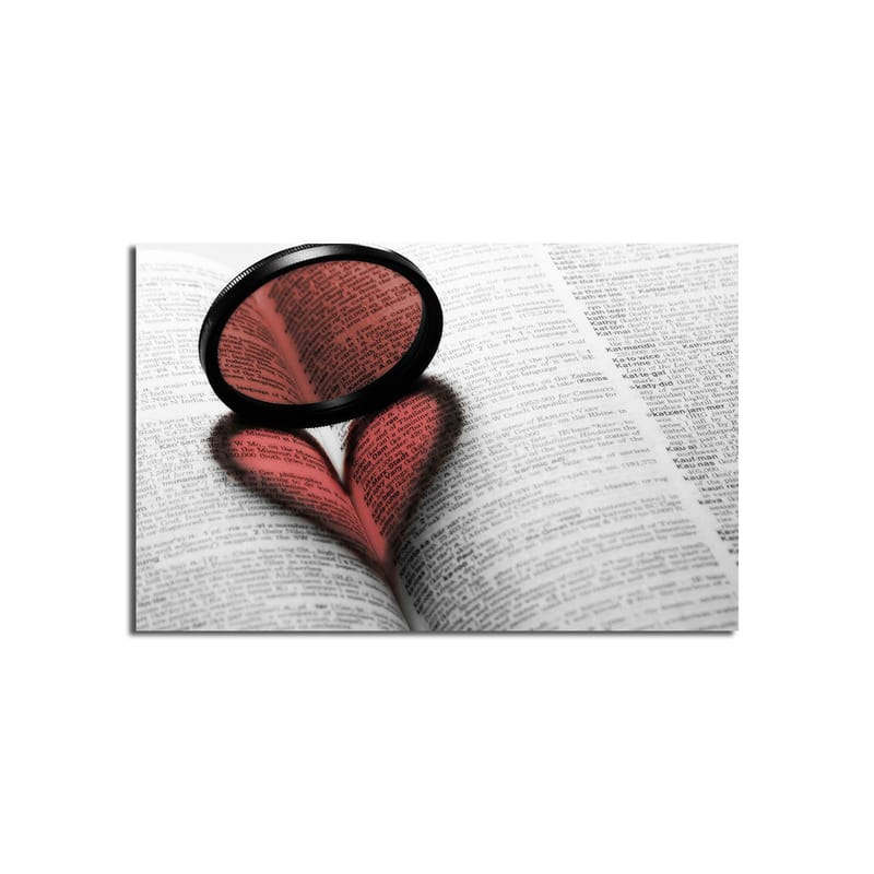 Dekorativ Canvastavla 45x70 cm - Flerfärgad - Inredning - Tavlor & konst - Canvastavlor