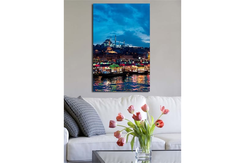 Dekorativ Canvastavla 45x70 cm - Flerfärgad - Inredning - Tavlor & konst - Canvastavlor