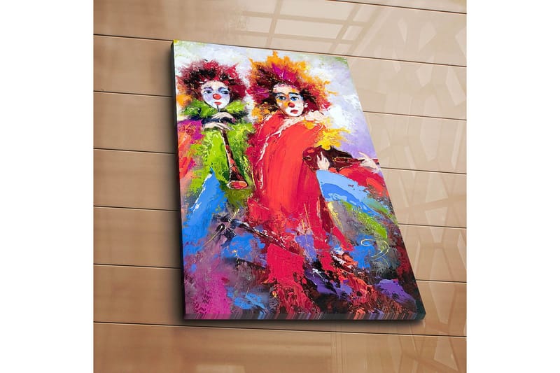 Dekorativ Canvastavla 45x70 cm - Flerfärgad - Inredning - Tavlor & konst - Canvastavlor