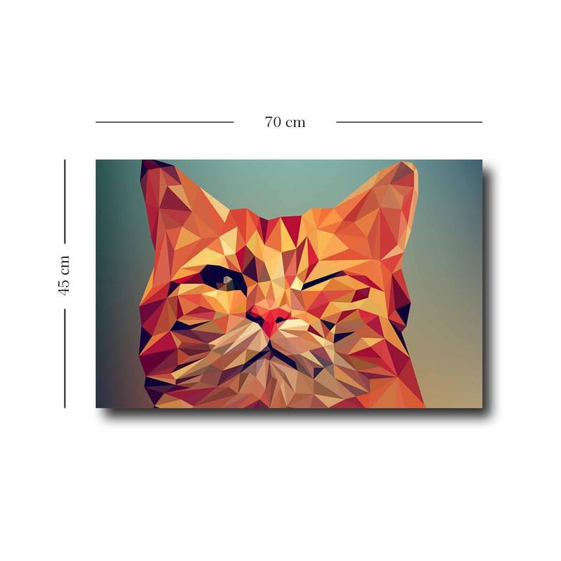 Dekorativ Canvastavla 45x70 cm - Flerfärgad - Inredning - Tavlor & konst - Canvastavlor