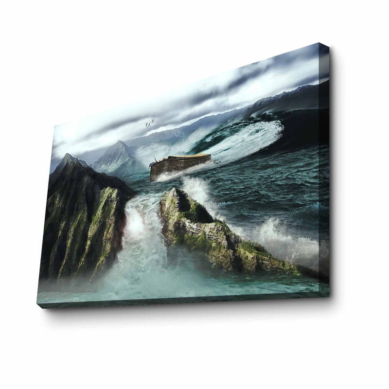 Dekorativ Canvastavla 45x70 cm - Flerfärgad - Inredning - Tavlor & konst - Canvastavlor