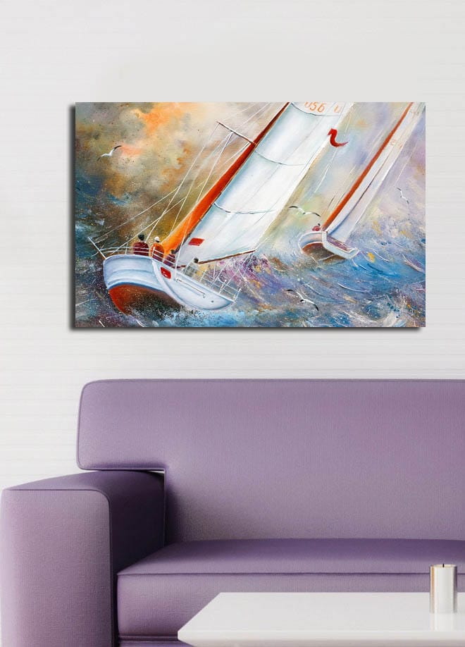 Dekorativ Canvastavla 45x70 cm - Flerfärgad - Inredning - Tavlor & konst - Canvastavlor