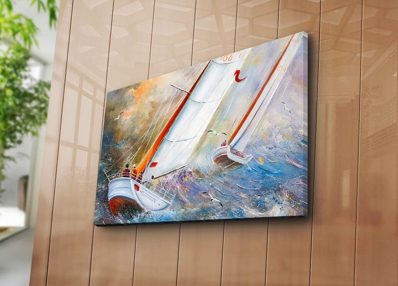 Dekorativ Canvastavla 45x70 cm - Flerfärgad - Inredning - Tavlor & konst - Canvastavlor