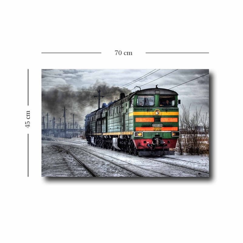 Dekorativ Canvastavla 45x70 cm - Flerfärgad - Inredning - Tavlor & konst - Canvastavlor