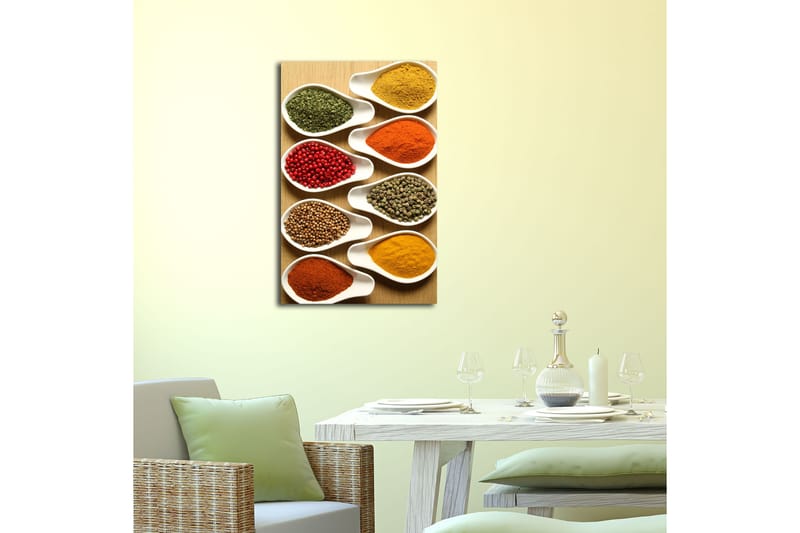 Dekorativ Canvastavla 45x70 cm - Flerfärgad - Inredning - Tavlor & konst - Canvastavlor