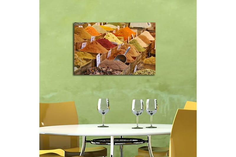 Dekorativ Canvastavla 45x70 cm - Flerfärgad - Inredning - Tavlor & konst - Canvastavlor