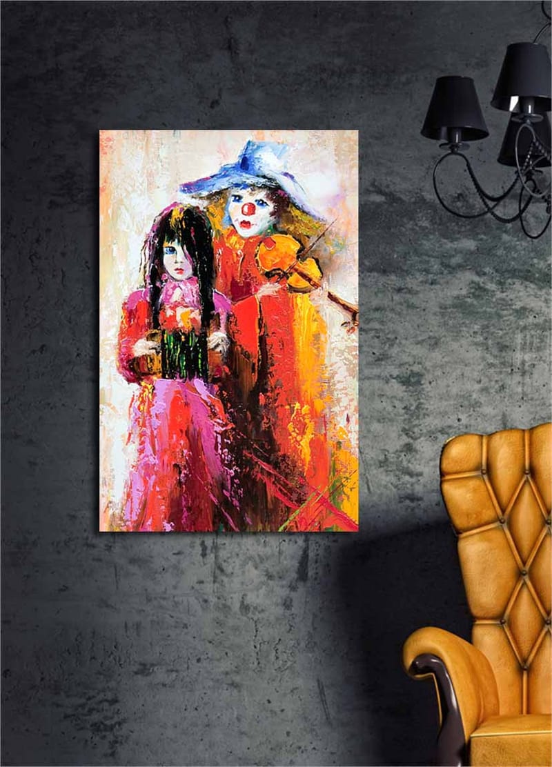 Dekorativ Canvastavla 45x70 cm - Flerfärgad - Inredning - Tavlor & konst - Canvastavlor