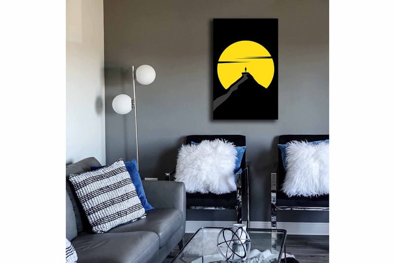 Dekorativ Canvastavla 45x70 cm - Flerfärgad - Inredning - Tavlor & konst - Canvastavlor