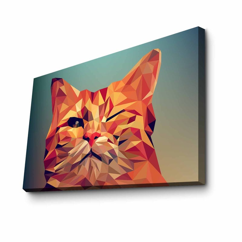 Dekorativ Canvastavla 45x70 cm - Flerfärgad - Inredning - Tavlor & konst - Canvastavlor