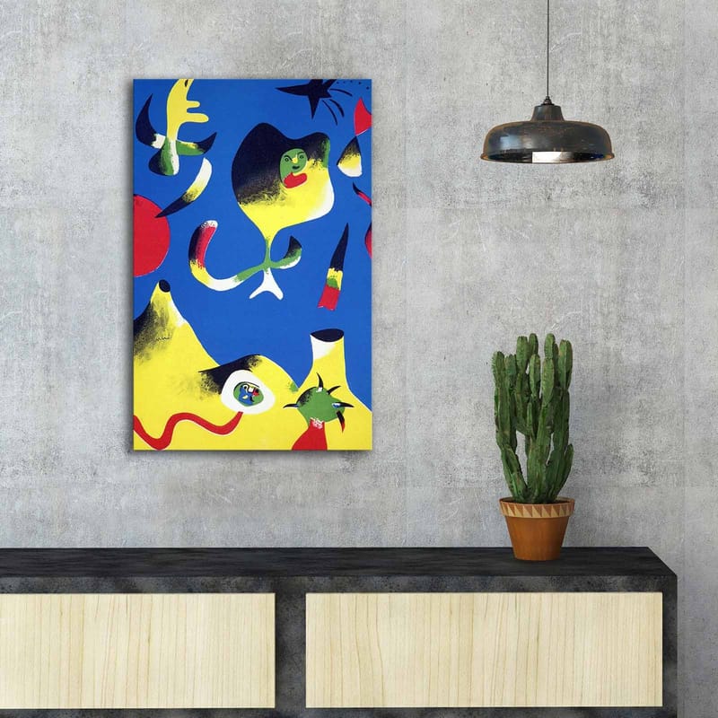 Dekorativ Canvastavla 45x70 cm - Flerfärgad - Inredning - Tavlor & konst - Canvastavlor