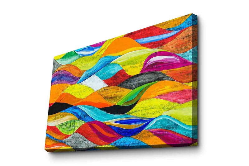Dekorativ Canvastavla 45x70 cm - Flerfärgad - Inredning - Tavlor & konst - Canvastavlor
