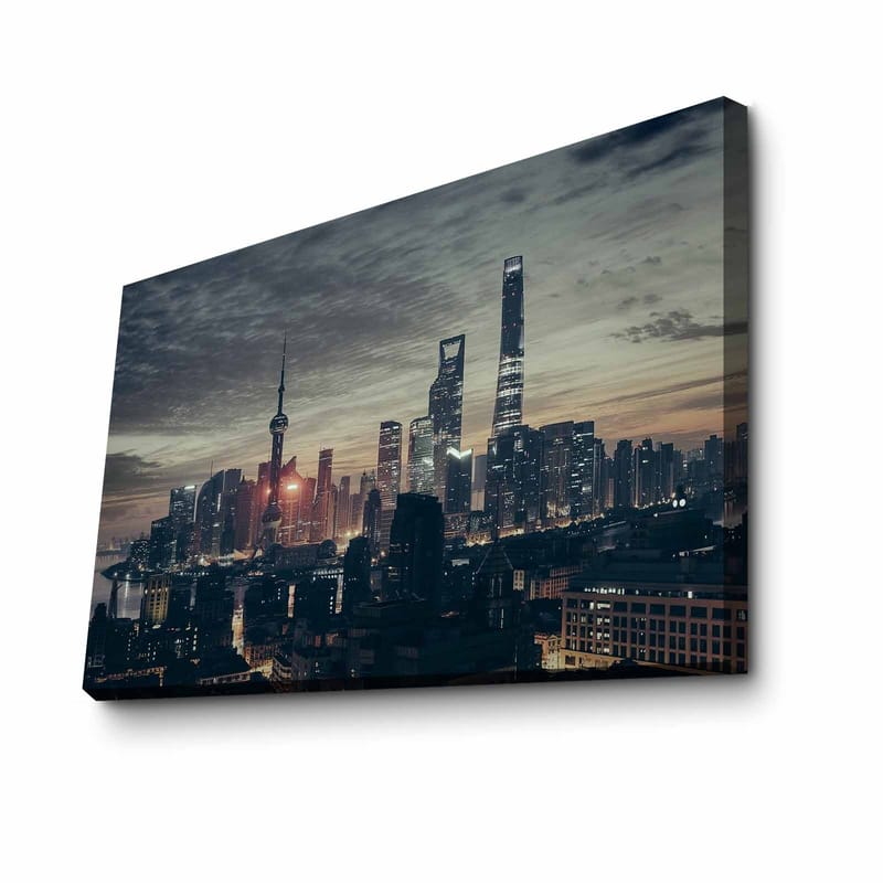 Dekorativ Canvastavla 45x70 cm - Flerfärgad - Inredning - Tavlor & konst - Canvastavlor