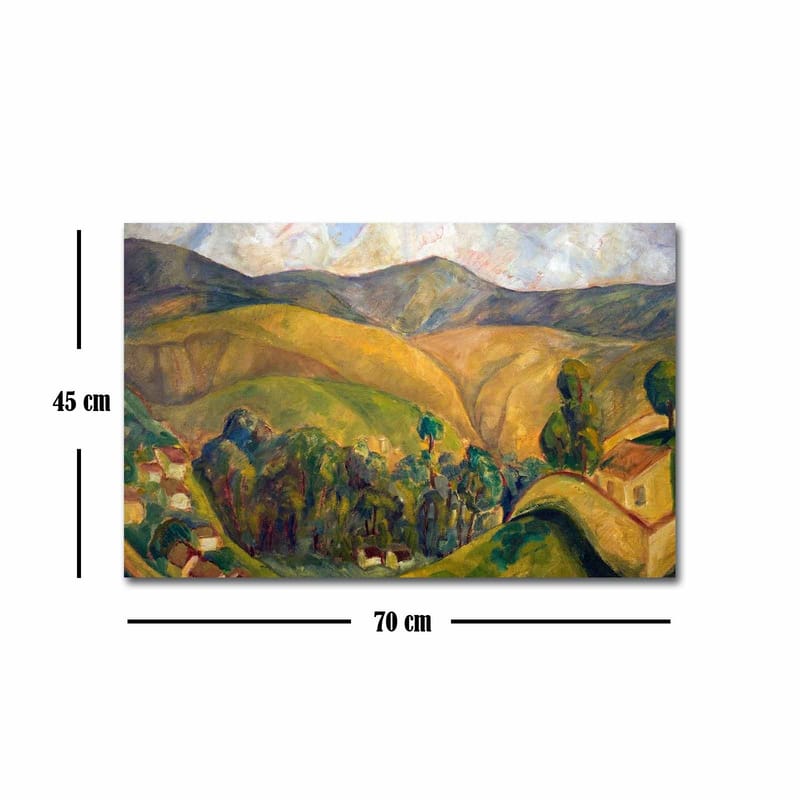 Dekorativ Canvastavla 45x70 cm - Flerfärgad - Inredning - Tavlor & konst - Canvastavlor