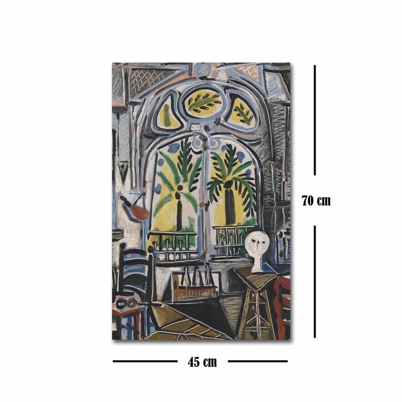 Dekorativ Canvastavla 45x70 cm - Flerfärgad - Inredning - Tavlor & konst - Canvastavlor