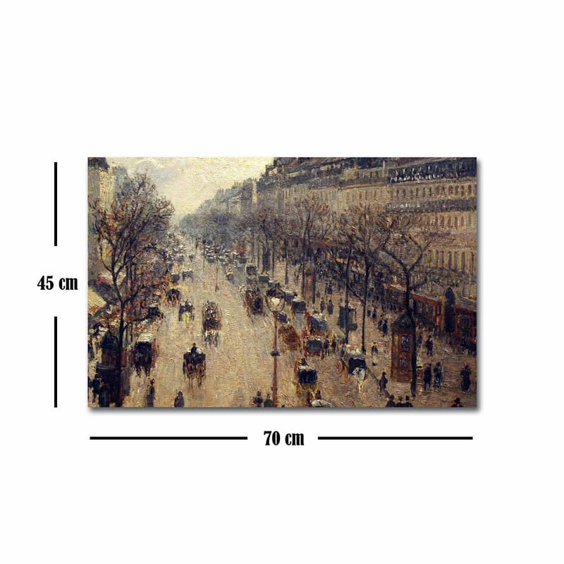 Dekorativ Canvastavla 45x70 cm - Flerfärgad - Inredning - Tavlor & konst - Canvastavlor
