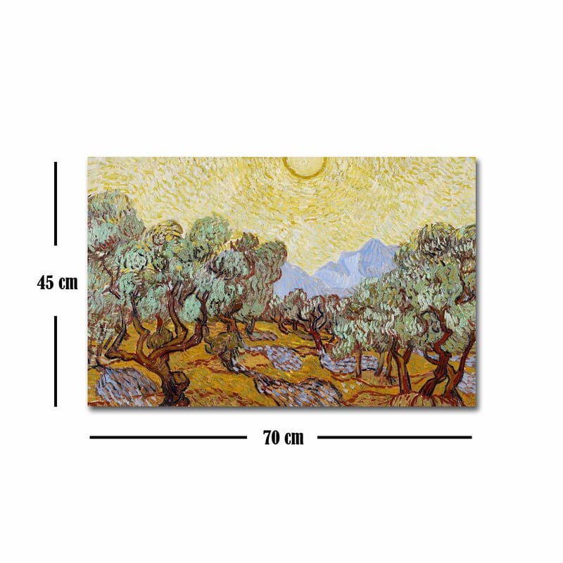 Dekorativ Canvastavla 45x70 cm - Flerfärgad - Inredning - Tavlor & konst - Canvastavlor