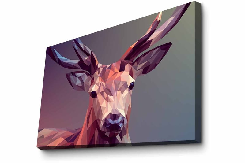 Dekorativ Canvastavla 45x70 cm - Flerfärgad - Inredning - Tavlor & konst - Canvastavlor