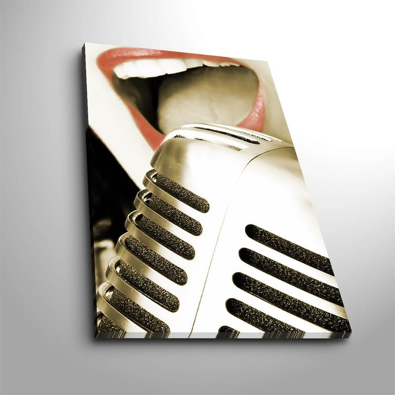 Dekorativ Canvastavla 45x70 cm - Flerfärgad - Inredning - Tavlor & konst - Canvastavlor