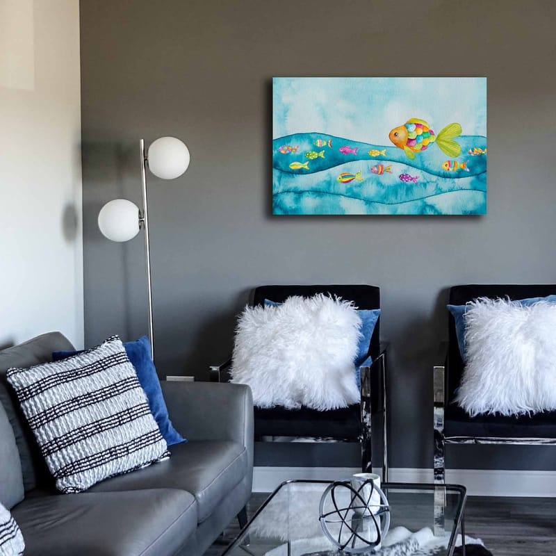 Dekorativ Canvastavla 45x70 cm - Flerfärgad - Inredning - Tavlor & konst - Canvastavlor