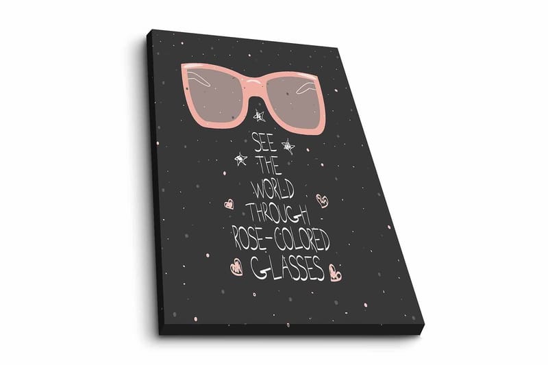 Dekorativ Canvastavla 45x70 cm, Flerfärgad