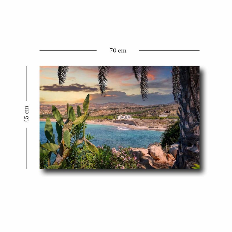 Dekorativ Canvastavla 45x70 cm - Flerfärgad - Inredning - Tavlor & konst - Canvastavlor