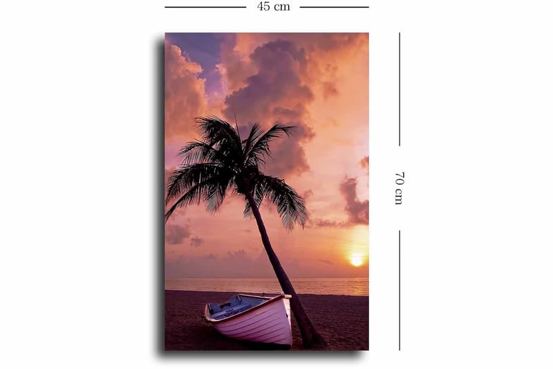 Dekorativ Canvastavla 45x70 cm - Flerfärgad - Inredning - Tavlor & konst - Canvastavlor