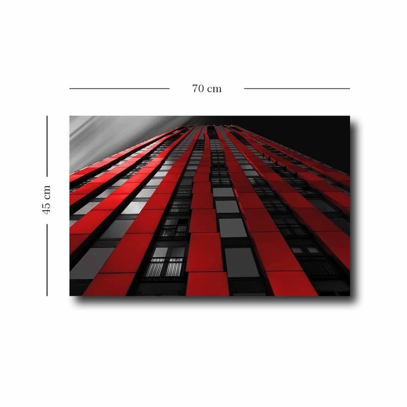 Dekorativ Canvastavla 45x70 cm - Flerfärgad - Inredning - Tavlor & konst - Canvastavlor