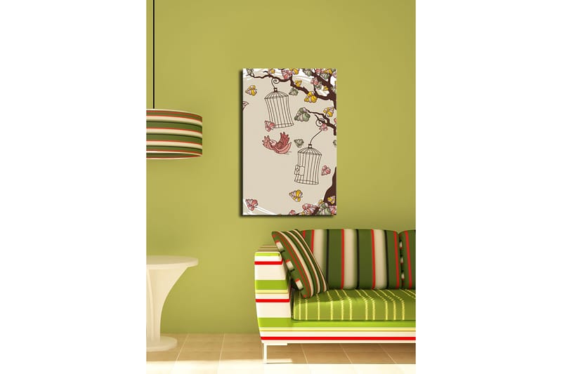 Dekorativ Canvastavla 45x70 cm - Flerfärgad - Inredning - Tavlor & konst - Canvastavlor