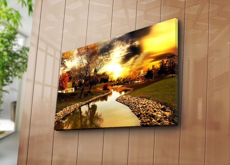 Dekorativ Canvastavla 45x70 cm - Flerfärgad - Inredning - Tavlor & konst - Canvastavlor