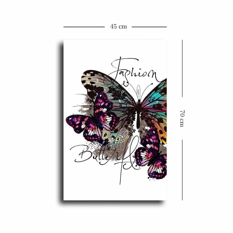 Dekorativ Canvastavla 45x70 cm - Flerfärgad - Inredning - Tavlor & konst - Canvastavlor