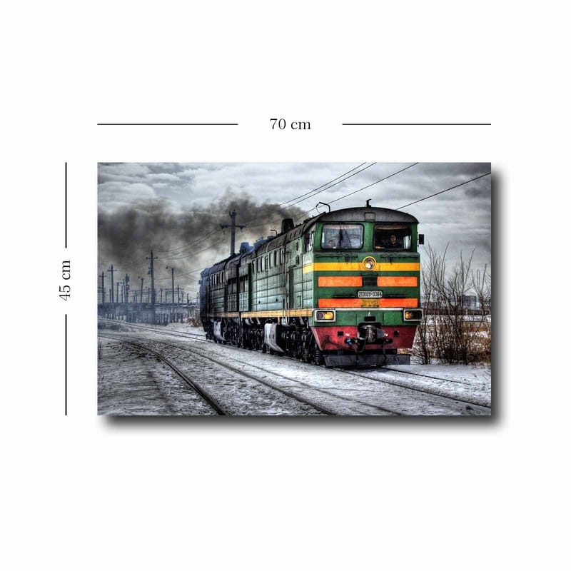 Dekorativ Canvastavla 45x70 cm - Flerfärgad - Inredning - Tavlor & konst - Canvastavlor